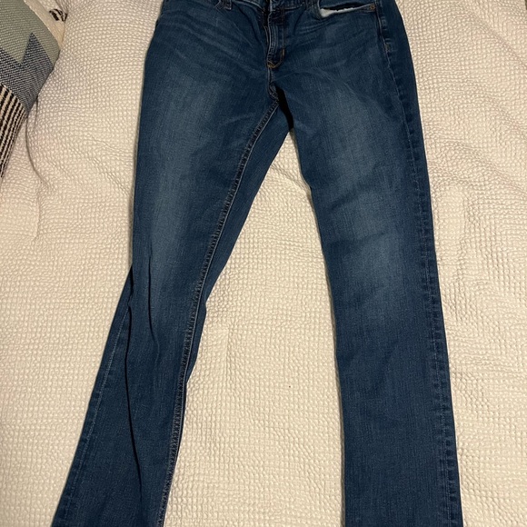Old Navy Denim - Old Navy Boyfriend Straight Dark Blue Jeans